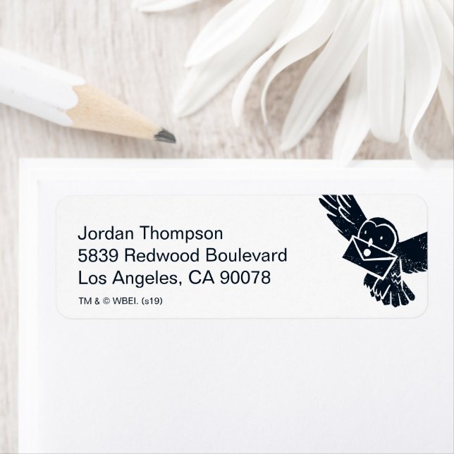 HARRY POTTER™ Hedwig liefert Urlaubsbrief (Insitu)