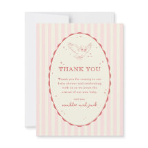 Harry Potter Hedwig Rosa Streifen Baby Shower