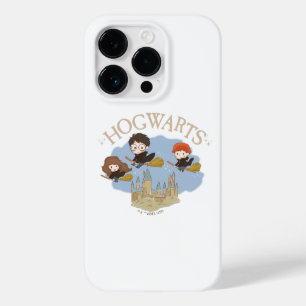 HARRY POTTER™, Hermione & Ron Fly Over HOGWARTS™ Case-Mate iPhone 14 Pro Hülle