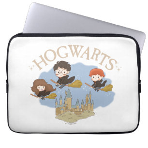HARRY POTTER™, Hermione & Ron Fly Over HOGWARTS™ Laptopschutzhülle