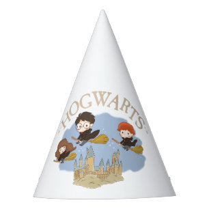 HARRY POTTER™, Hermione und Ron fliegen über HOGWA Partyhütchen