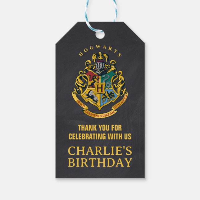 Harry Potter | Hogwarts Anniversaire Étiquette de  (Devant)
