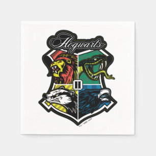HARRY POTTER™   HOGWARTS™ Athletisches Abzeichen Serviette