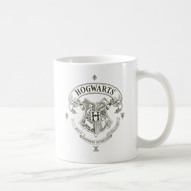 Harry Potter | Hogwarts Banner Wappen Kaffeetasse (Rechts)