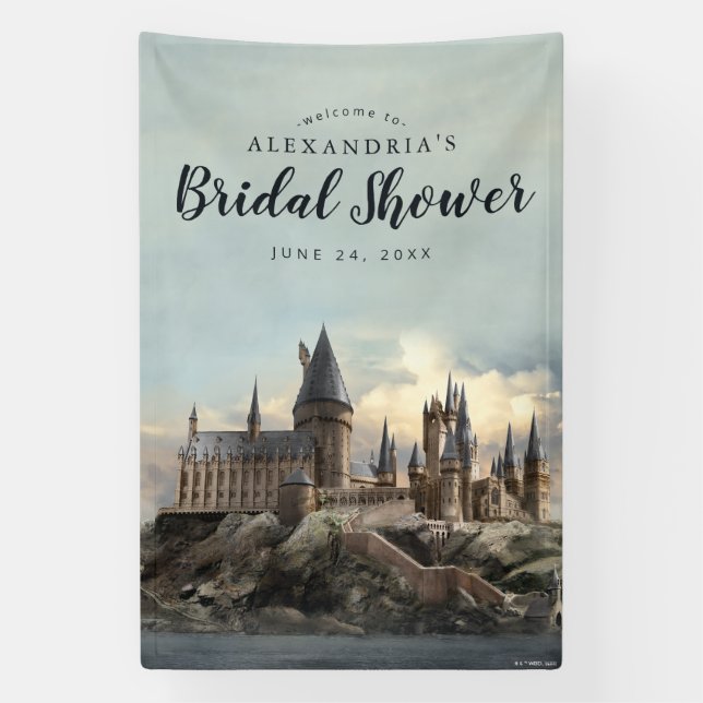 Harry Potter | Hogwarts Castle Brautparty Banner (Vertikal)