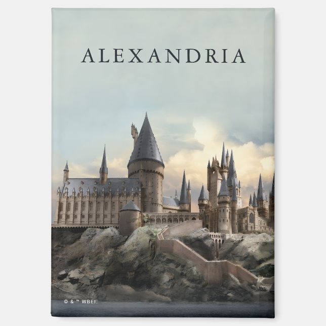 Harry Potter | Hogwarts Castle Daytime Magnet (Vorderseite)