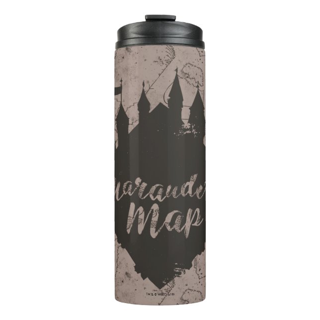 Harry Potter | HOGWARTS™ Castle Marauder's Map Thermosbecher (Vorderseite)