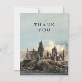 Harry Potter Hogwarts Castle Vielen Dank Dankeskarte