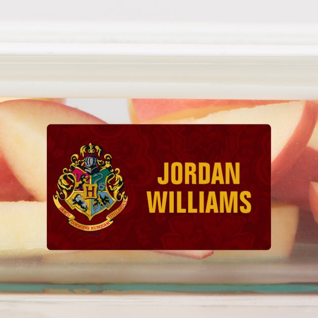 Harry Potter | Hogwarts Crest Etiketten (Befestigt)