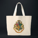 Harry Potter | Hogwarts Crest - Vollfarbigkeit Jumbo Stoffbeutel<br><div class="desc">Tragen Sie die Magie von Hogwarts mit dieser pulsierenden Totentasche mit dem farbenfrohen Hogwarts-Wappen. Dieses bezaubernde Design,  das alle vier Häuser repräsentiert,  ist perfekt für Fans,  die die Einheit,  das Abenteuer und den Charme der zaubernden Welt schätzen.</div>