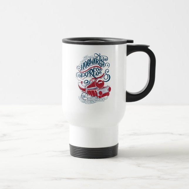 Harry Potter | Hogwarts Express Typografy Reisebecher (Rechts)
