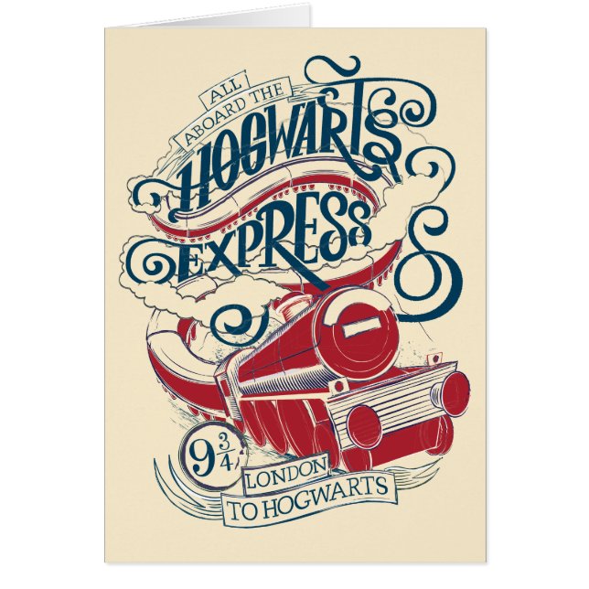 Harry Potter | Hogwarts Express Typography (Vorne)