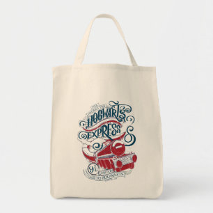 Harry Potter   Hogwarts Express Typography Tragetasche