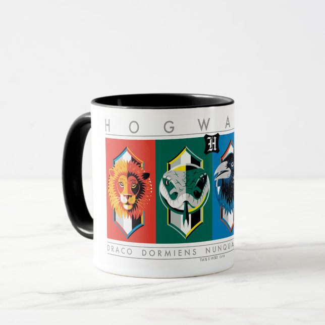 Harry Potter | HOGWARTS™ Haus-Symbole Tasse (Vorderseite Links)