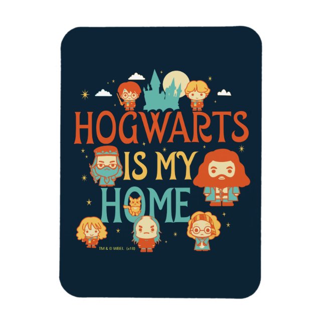HARRY POTTER™ | HOGWARTS™ IST MEIN ZUHAUSE MAGNET (Vertikal)