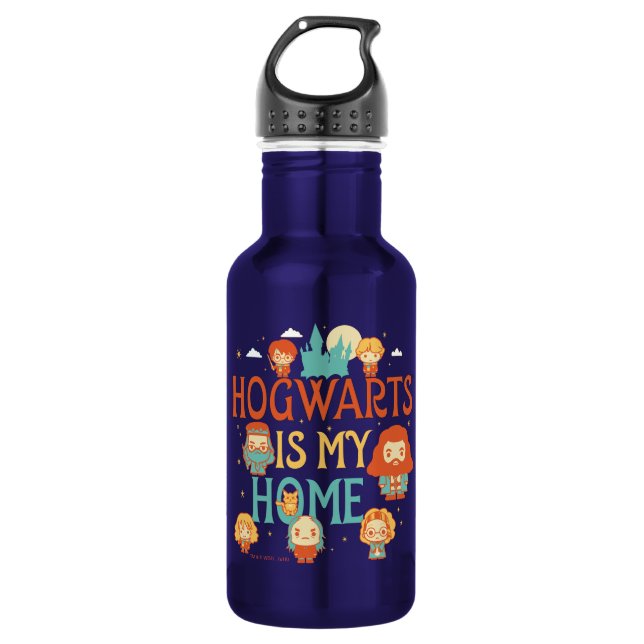 HARRY POTTER™ | HOGWARTS™ IST MEINE ZUHAUSE EDELSTAHLFLASCHE (Vorderseite)