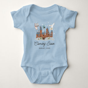 Harry Potter & Hogwarts New Baby Ankündigung Strampler
