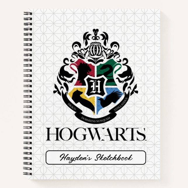 Harry Potter | HOGWARTS™ Pride School Wappen Sketc Notizbuch (Vorderseite)