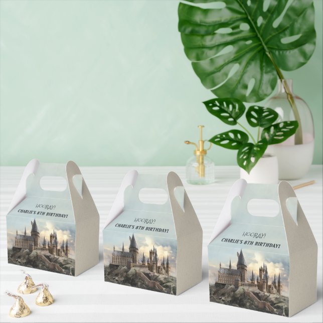 Harry Potter | Hogwarts-Schloss Geburtstag Geschenkschachtel (Zahlreiche)