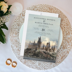 Harry Potter   Hogwarts-Schloss Hochzeitseinladung Einladung