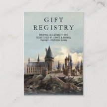 Harry Potter | Hogwarts-Schloss Hochzeitsregister