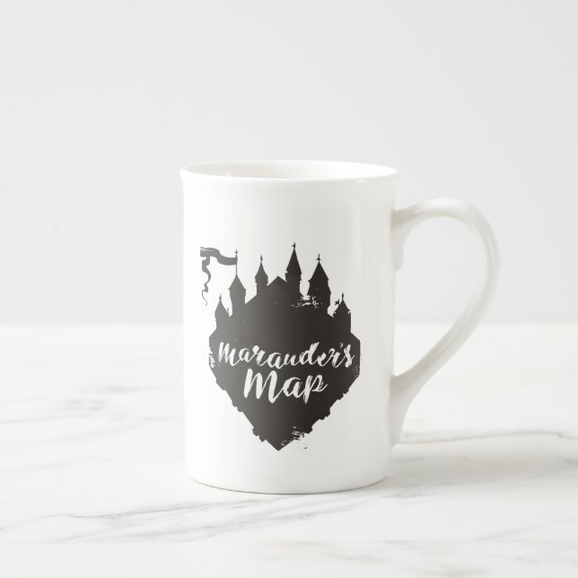 Harry Potter | HOGWARTS™ Schloss Marauder's Map Prozellantasse (Rechts)