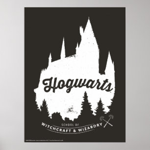 Harry Potter HOGWARTS™ Schloss-Typografie Poster