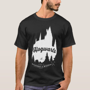 Harry Potter HOGWARTS™ Schloss-Typografie T-Shirt