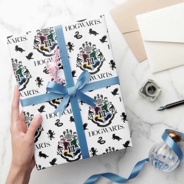 Harry Potter | HOGWARTS™ Stolz Wappenschild Geschenkpapier (Schenken)