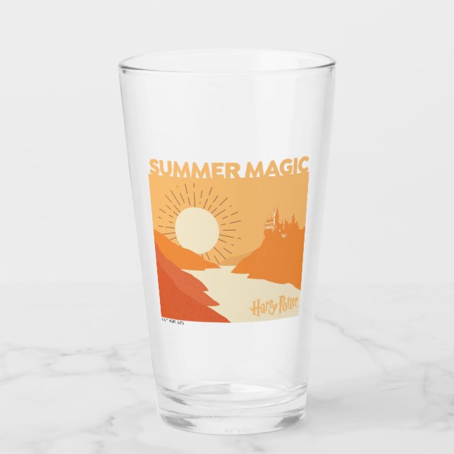 HARRY POTTER™ | HOGWARTS™ Summer Magic Glas (Vorderseite)