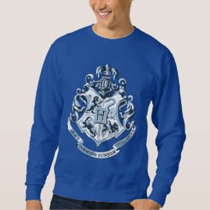 Harry Potter Hogwarts-Wappen - Blau Sweatshirt