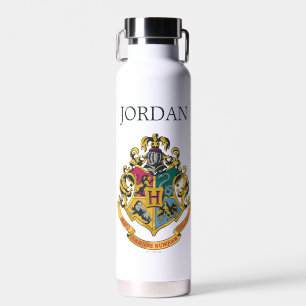 Harry Potter   Hogwarts Wappen   Fügen Sie Ihren N Trinkflasche