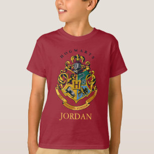 Harry Potter   Hogwarts Wappen - Vollfarbe T-Shirt