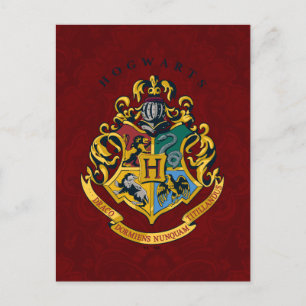 Harry Potter Hogwarts-Wappen - Vollständig Postkarte