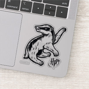 Harry Potter   Hufflepuff Badger Icon Aufkleber