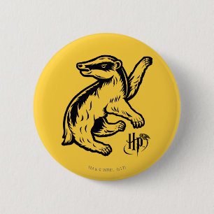 Harry Potter   Hufflepuff Badger Icon Button