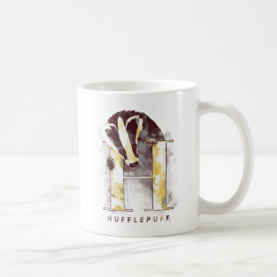 Harry Potter HUFFLEPUFF™ Dachs Wasserfarben Kaffeetasse