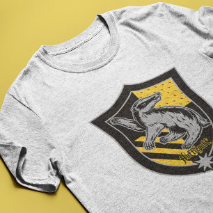 Harry Potter Hufflepuff-Haus-Stolz-Wappen T-Shirt