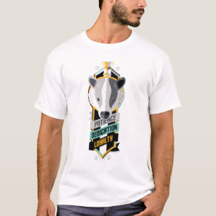 Harry Potter HUFFLEPUFF™-Haus-Tugenden-Siegel T-Shirt