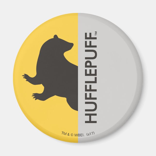 Harry Potter | Hufflepuff House Pride Graphic Magnet (Vorne)