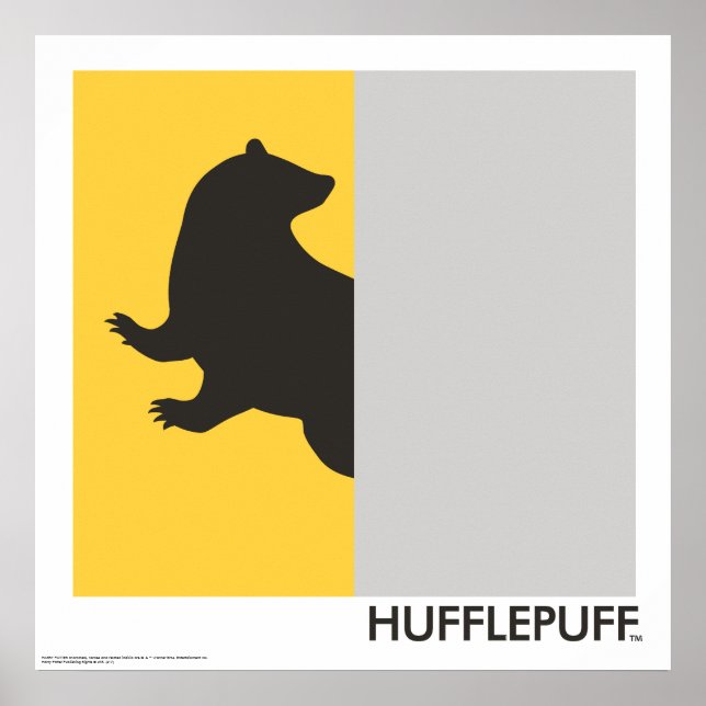 Harry Potter | Hufflepuff House Pride Graphic Poster (Vorne)