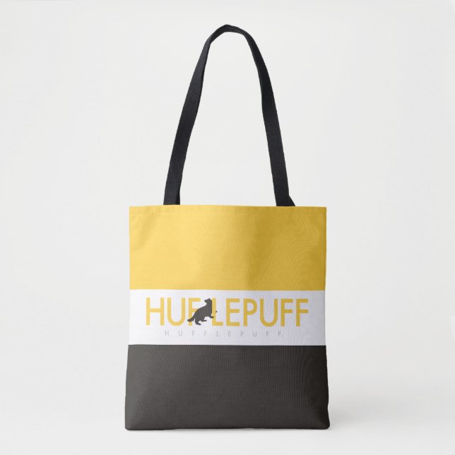 Harry Potter | Hufflepuff House Pride Logo Tasche (Vorderseite)