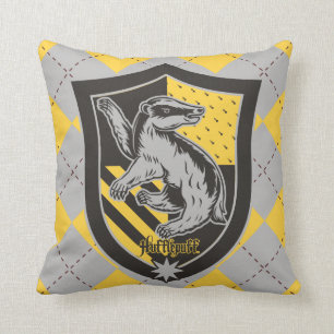 Harry Potter Hufflepuff House Pride Wappen Kissen