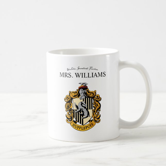 Harry Potter | Hufflepuff-Lehrer Personalisiert Kaffeetasse (Rechts)