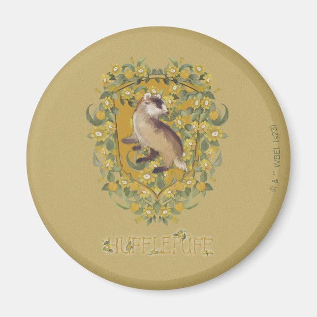 HARRY POTTER™ | HUFFLEPUFF™ Wappen Magnet (Vorne)