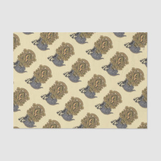 Harry Potter | Hufflepuff-Wappen mit Badger Seidenpapier