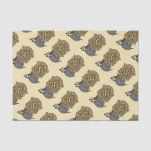 Harry Potter   Hufflepuff-Wappen mit Dachs Seidenpapier
