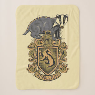 Harry Potter   Hufflepuff-Wappen mit Dachs Sherpadecke