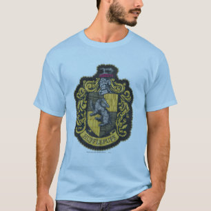 Harry Potter Hufflepuff-Wappen-Patch T-Shirt