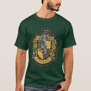 Harry Potter   Hufflepuff-Wappen-Patch T-Shirt